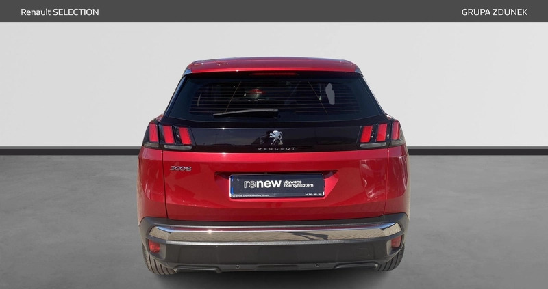 Peugeot 3008 cena 77900 przebieg: 128000, rok produkcji 2018 z Gdańsk małe 277